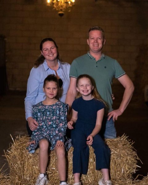 De familie Bouwman op Hof van Philipsland