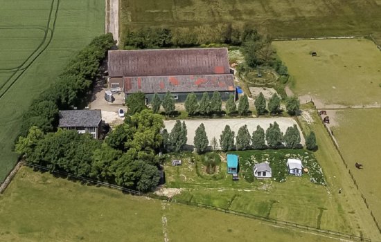 Luchtfoto van Hof van Philipsland
